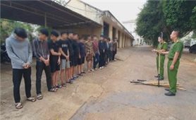 Đắk Lắk: Kịp thời ngăn chặn hàng chục thanh, thiếu niên, học sinh mang hung khí đi giải quyết mẫu thuẫn
