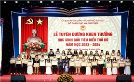Hà Nội: Tuyên dương, khen thưởng học sinh giỏi tiêu biểu Thủ đô năm học 2023 - 2024