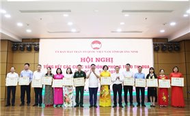 Ủy ban MTTQ tỉnh Quảng Ninh tổng kết các cuộc vận động, phong trào thi đua giai đoạn 2019 - 2024