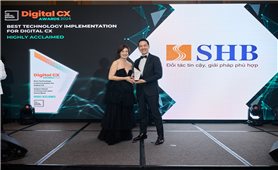SHB giành cú đúp giải thưởng tại Digital CX Awards 2024