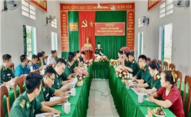 Kiên Giang: Cục Tuyên huấn nắm tình hình công tác tuyên huấn ở khu vực biên giới đất liền