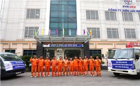 28 Đội xung kích EVNNPC sẵn sàng dồn sức tại công trường Đường dây 500kV mạch 3 từ Quảng Trạch - Phố Nối,