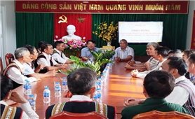 Đoàn Đại biểu Người có uy tín trong đồng bào DTTS tỉnh Bình Định đi học tập kinh nghiệm tại tỉnh Đồng Nai