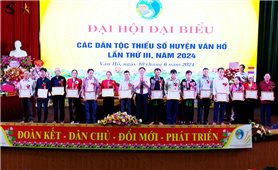 Sơn La: Đại hội Đại biểu các DTTS huyện Vân Hồ lần thứ III, năm 2024