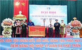 Hà Giang: Huyện Quản Bạ tổ chức thành công Đại hội Đại biểu các DTTS lần thứ IV năm 2024