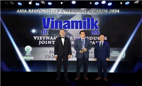 Vinamilk được vinh danh tại giải thưởng Doanh nghiệp trách nhiệm châu Á