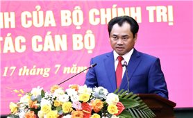 Bộ Chính trị chuẩn y chức Bí thư Tỉnh ủy Thái Nguyên nhiệm kỳ 2020 - 2025 đối với ông Trịnh Việt Hùng