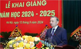 Tổng Bí thư, Chủ tịch nước dự Lễ khai giảng năm học 2024-2025 của Học viện Quốc phòng