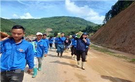 Bắc Hà (Lào Cai): Đẩy mạnh các hoạt động hỗ trợ ứng phó, khắc phục thiên tai tại các xã bị cô lập