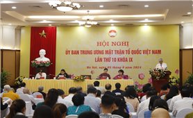 Khai mạc Hội nghị Ủy ban Trung ương MTTQ Việt Nam lần thứ 10, khóa IX