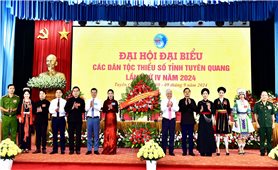 Đại hội Đại biểu các DTTS tỉnh Tuyên Quang lần thứ IV, năm 2024 thành công tốt đẹp