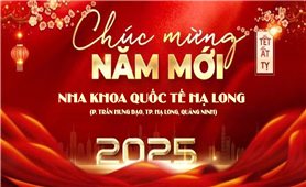 Nha khoa Quốc tế Hạ Long:Chúc mừng năm mới