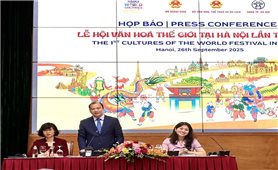 Lùi thời gian tổ chức Lễ hội Văn hóa Thế giới tại Hà Nội lần thứ nhất
