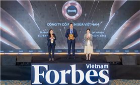 Top 1 trong 25 thương hiệu dẫn đầu 2025 của Forbers Việt Nam gọi tên Vinamilk