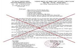 Đà Nẵng: Không có chuyện “cho nghỉ làm, cấm chợ từ chiều 22/10 do bão số 12”