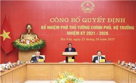 Thủ tướng Phạm Minh Chính trao quyết định bổ nhiệm và giao nhiệm vụ cho 2 Phó Thủ tướng, 3 Bộ trưởng