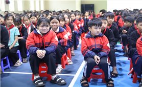 318 học sinh vùng cao “học luật” từ phiên tòa giả định ở Bình Liêu