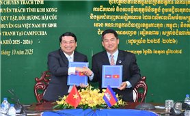 An Giang ký kết hợp tác tìm kiếm, quy tập hài cốt liệt sĩ tại Campuchia