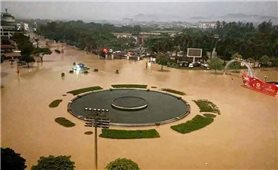 Thái Nguyên: Lũ chưa từng có tiền lệ do hoàn lưu bão số 11