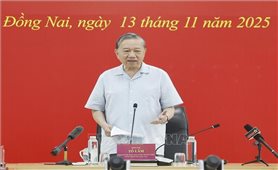 Tổng Bí thư Tô Lâm kiểm tra Dự án Sân bay Long Thành