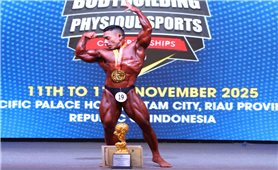 Phạm Văn Mách lần thứ 7 vô địch thế giới: Hành trình bền bỉ của “kiến càng” ở tuổi 49