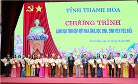 Thanh Hóa tôn vinh 245 điển hình tiêu biểu của ngành Giáo dục