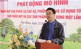 Lạng Sơn: Kêu gọi cộng đồng chung tay giảm thiểu rác thải nhựa