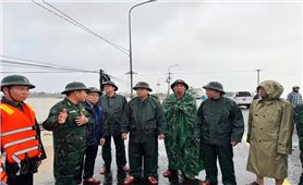 Bộ Tư lệnh Bộ đội Biên phòng kiểm tra công tác khắc phục hậu quả, động viên Nhân dân sau mưa lũ tại Đắk Lắk