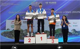 Kỷ lục mới tại Marathon Di sản Hạ Long 2025
