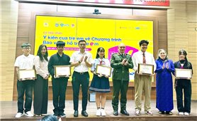 Bộ Công an: Tiếp nhận ý kiến trẻ em cho Chương trình bảo vệ trẻ em trên môi trường mạng