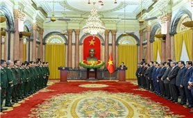 Chủ tịch nước trao quyết định bổ nhiệm Chủ nhiệm Tổng cục chính trị và thăng quân hàm Đại tướng, Thượng tướng