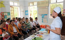 Nghệ An: Tác động tăng trưởng, phát triển của trẻ khi được chăm sóc sức khỏe từ 1.000 ngày đầu đời