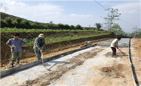 Lào Cai giải ngân các nguồn vốn Chương trình MTQG còn thấp