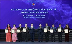 Thủ tướng: Thông tin đối ngoại là một thành tố chiến lược trong tổng thể sức mạnh mềm quốc gia