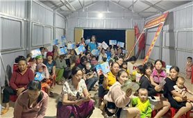 Hội LHPN xã Ea Rốk tổ chức truyền thông bình đẳng giới, tuyên truyền pháp luật