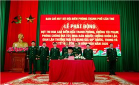 Bộ đội Biên phòng TP. Cần Thơ đẩy mạnh hoạt động đối ngoại, bảo đảm an ninh khu vực biên giới, vùng biển