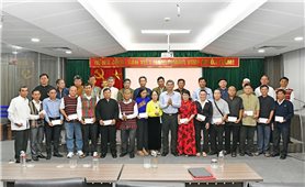 Thứ trưởng Y Vinh Tơr tiếp Đoàn đại biểu Người có uy tín tỉnh Đồng Nai