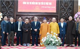 Ban Giáo dục Phật giáo Trung ương tổng kết công tác thí điểm đào tạo Tiến sĩ Phật học