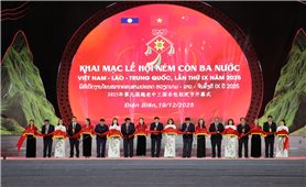 Khai mạc Lễ hội ném còn 3 nước Việt Nam - Lào - Trung Quốc