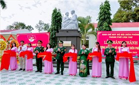Bộ đội Biên phòng TP. Cần Thơ khánh thành Tượng đài “Bác Hồ với chiến sĩ Biên phòng”
