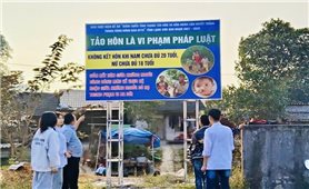 Hiệu quả tuyên truyền phòng, chống tảo hôn ở xã Thiện Thuật