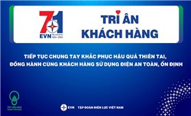 Tập đoàn Điện lực Việt Nam: Triển khai thực hiện chương trình Tháng tri ân khách hàng năm 2025