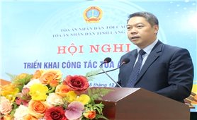 Tòa án Nhân dân tỉnh Lạng Sơn: Đạt hiệu suất xét xử gần 98,3%