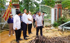 Quảng Ngãi khẩn trương khắc phục hạ tầng hư hỏng do bão lũ ở miền núi