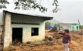 Hằng chục hộ dân ở làng Kà Te sống thấp thỏm vì nỗi lo núi lở