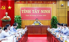 Thủ tướng: Phát huy lợi thế hiếm có, đưa Tây Ninh phát triển tăng tốc, bứt phá, bền vững