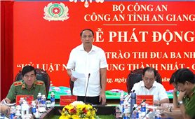 Xây dựng Công an tỉnh An Giang “Kỷ luật nhất - Trung thành nhất - Gần dân nhất”