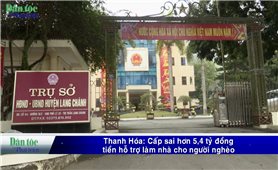 Thanh Hóa: Cấp sai hơn 5,4 tỷ đồng tiền hỗ trợ làm nhà cho người nghèo