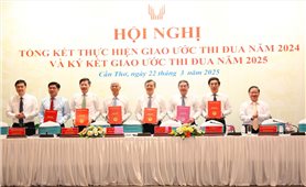 Cụm thi đua các thành phố trực thuộc Trung ương tổ chức Hội nghị Tổng kết công tác giao ước thi đua năm 2024