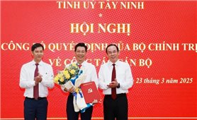 Chuẩn y ông Nguyễn Mạnh Hùng giữ chức Bí thư Tỉnh ủy Tây Ninh